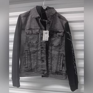Hollister Hooded Denim Jacket